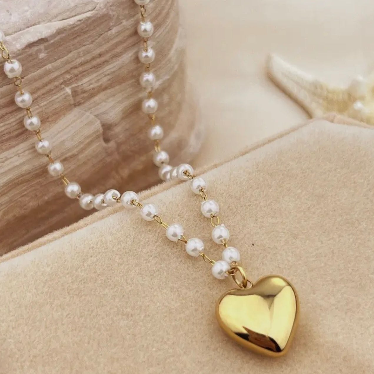Gold Heart Necklace
