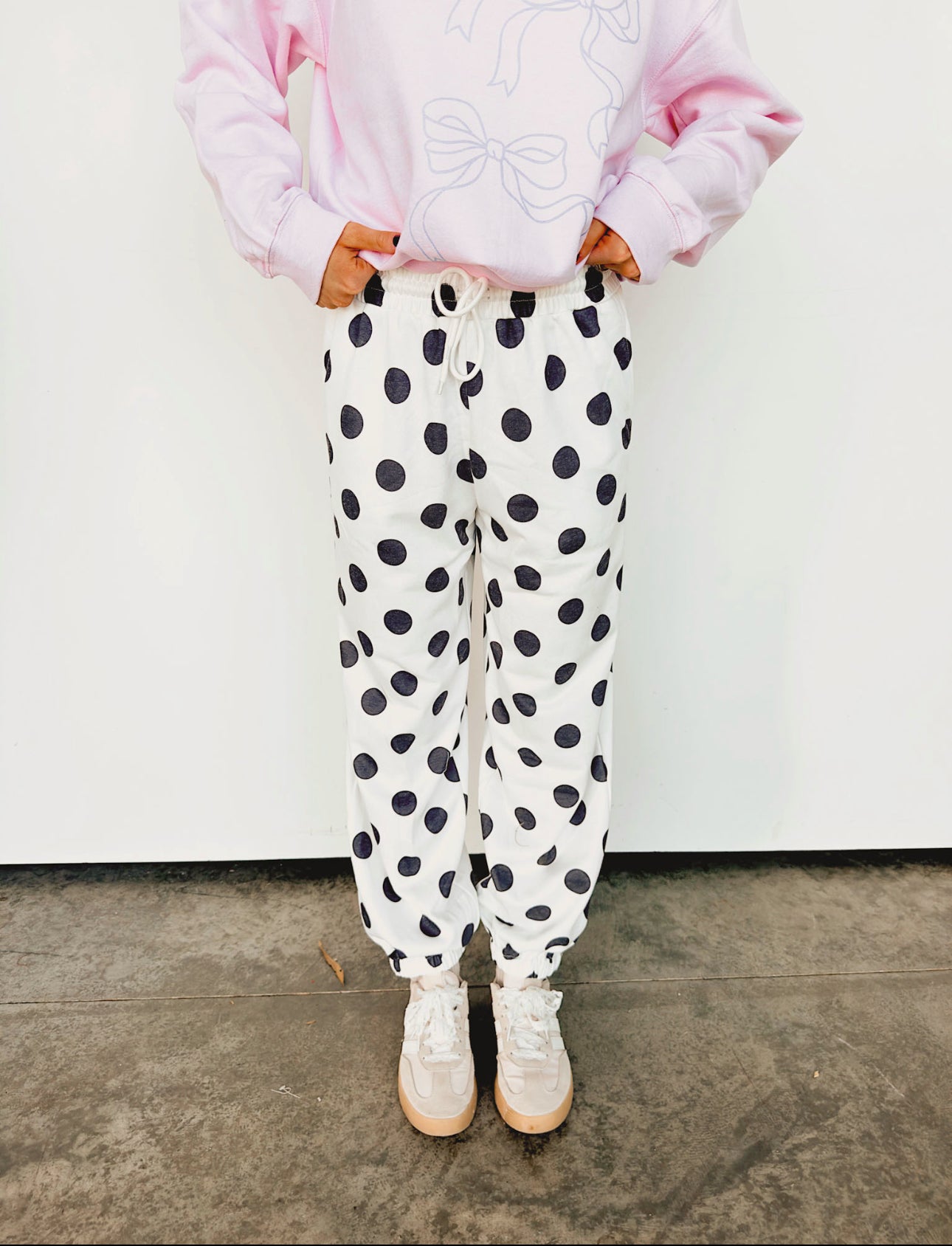 Polka Dot Joggers