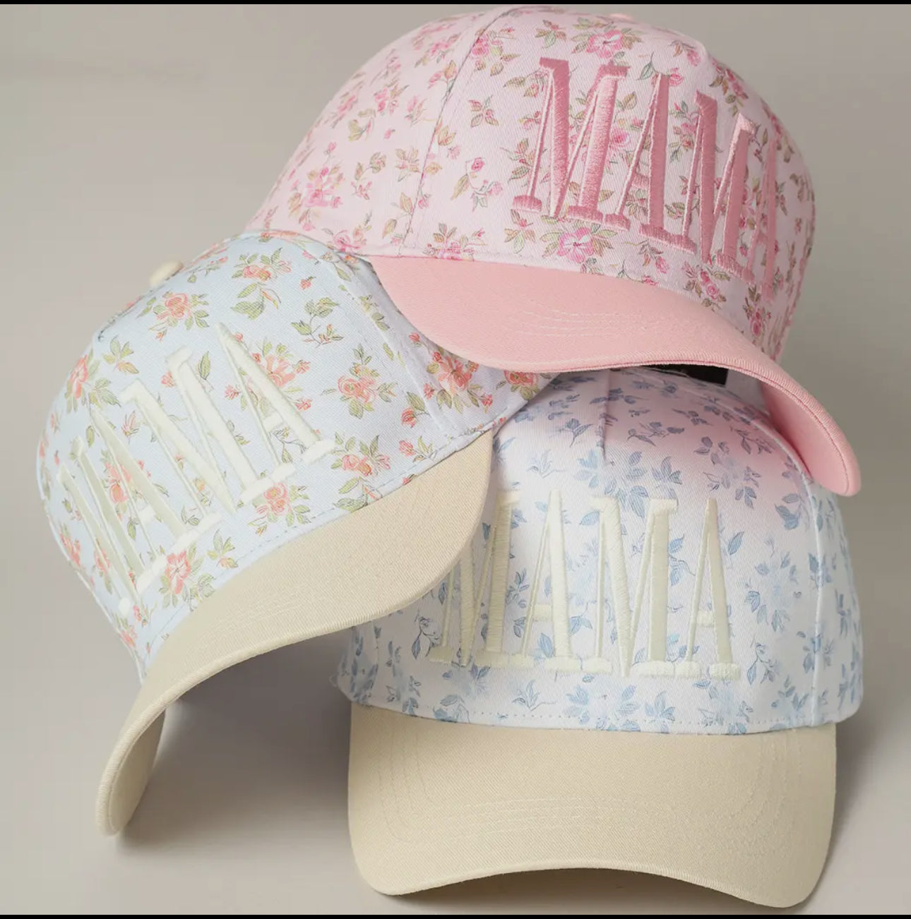MAMA Floral Hats