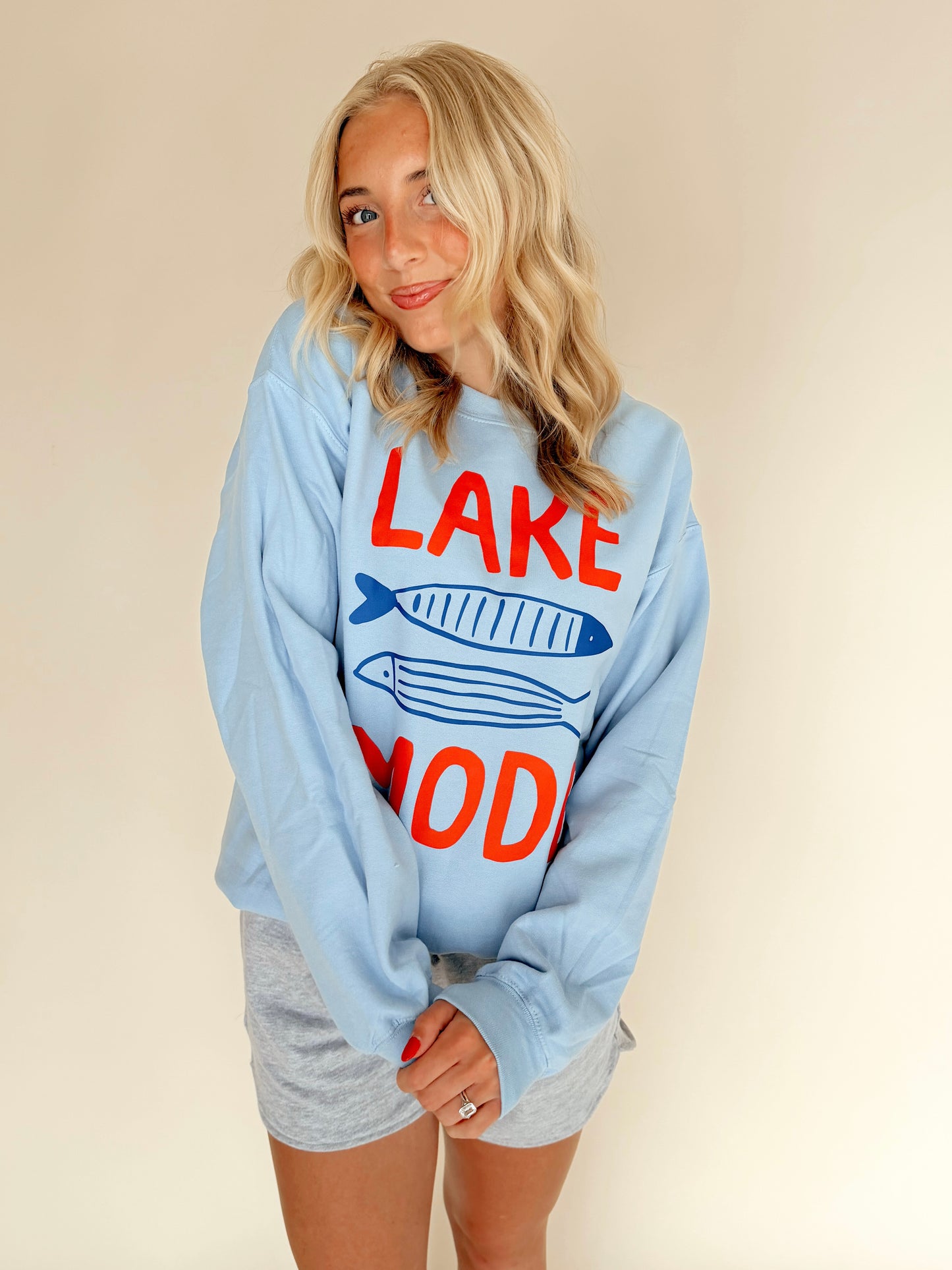 ‘Lake Mode’ Graphic Crewneck