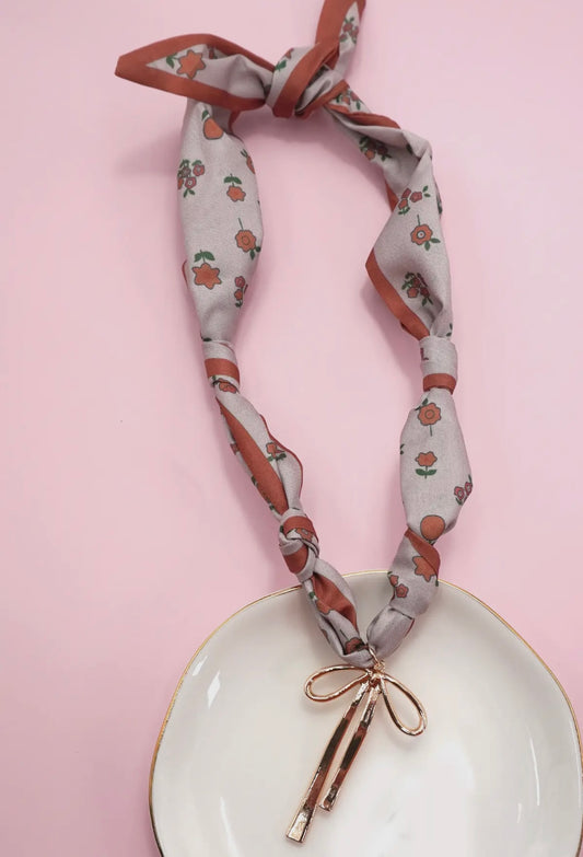 Scarf Charm Necklace