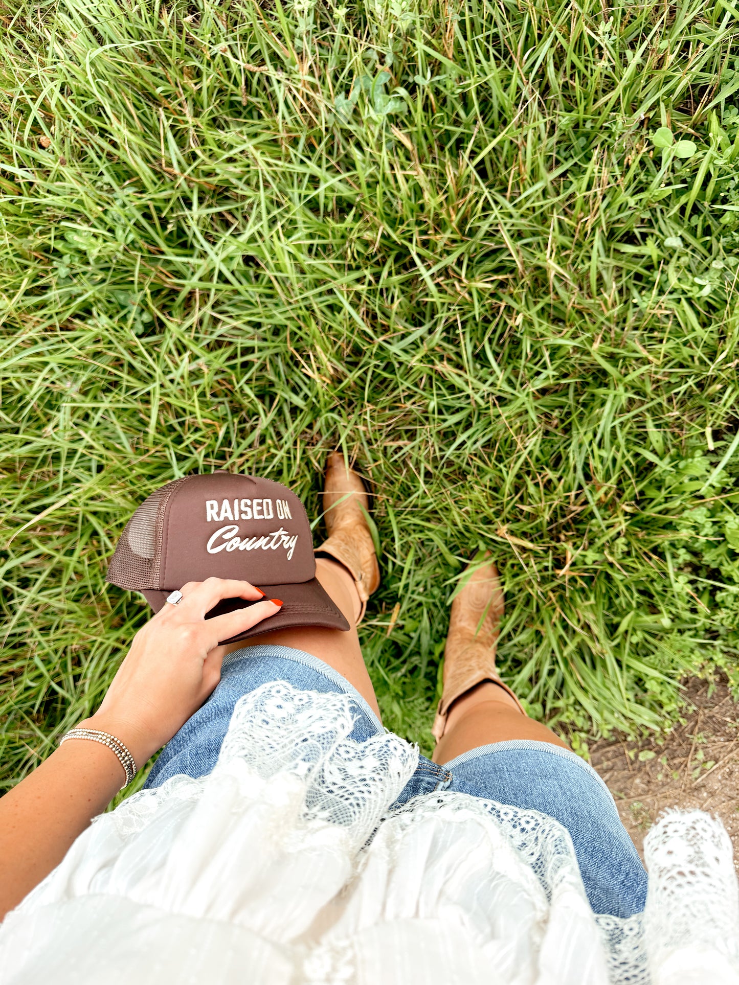 ‘Raised On Country’ Trucker Hat