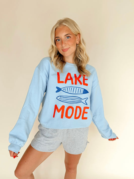 ‘Lake Mode’ Graphic Crewneck