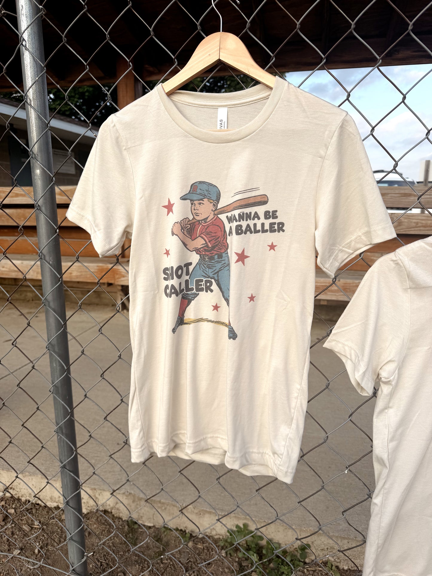 ‘Wanna Be a Baller, Shot Caller’ Graphic Tee
