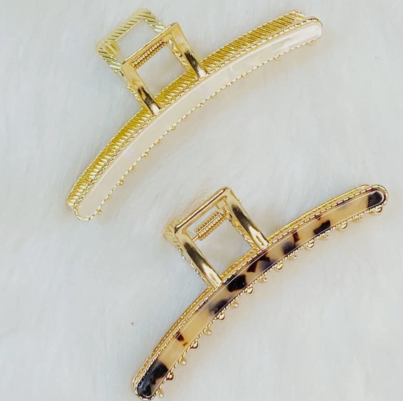 Gold Claw Clip