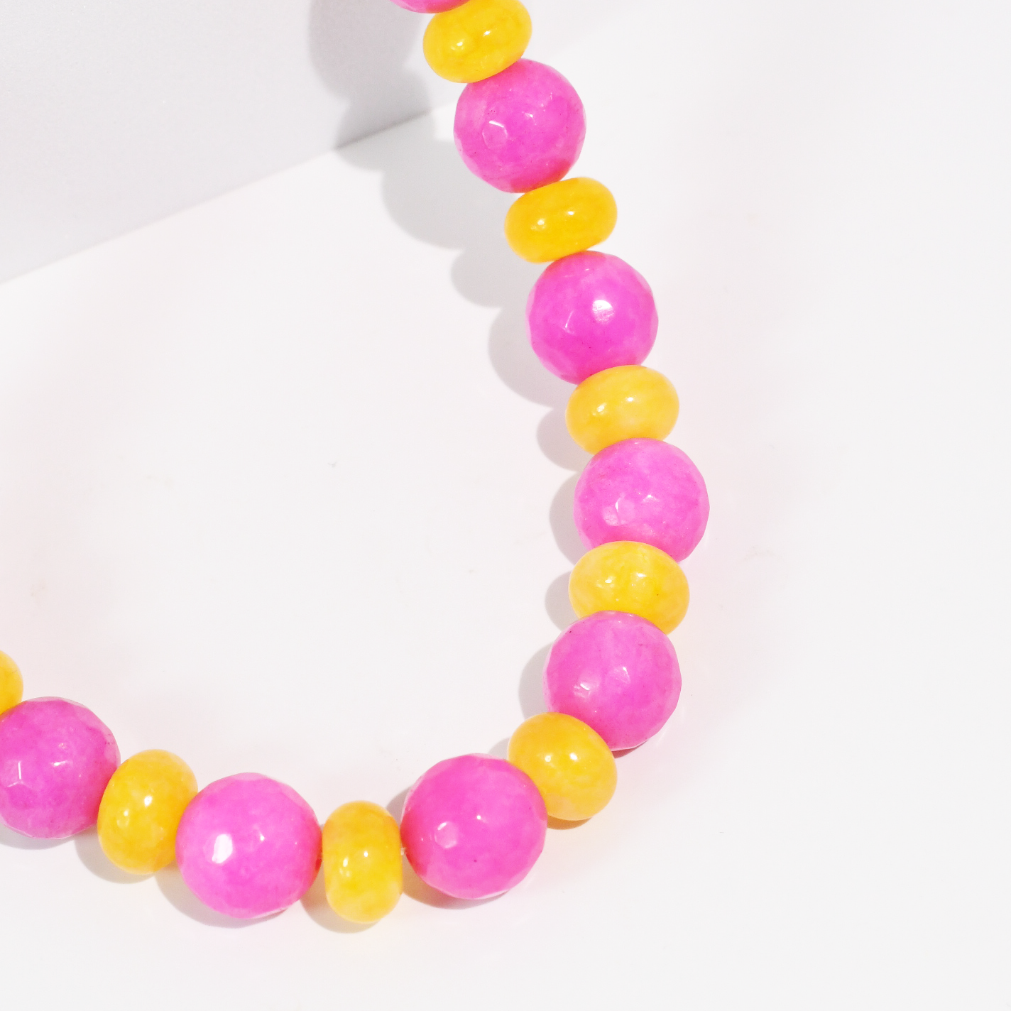 Blush Berry Beaded Necklace