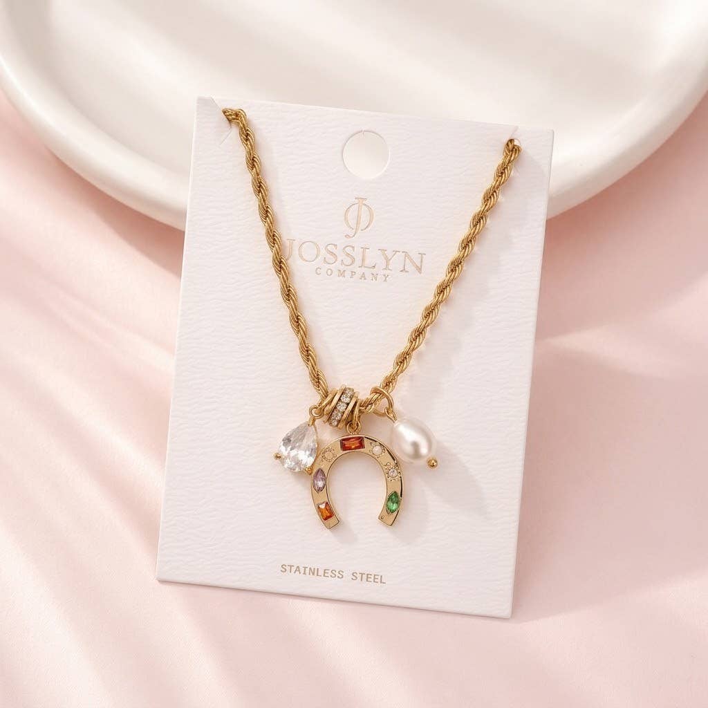 Horseshoe Charm Necklace