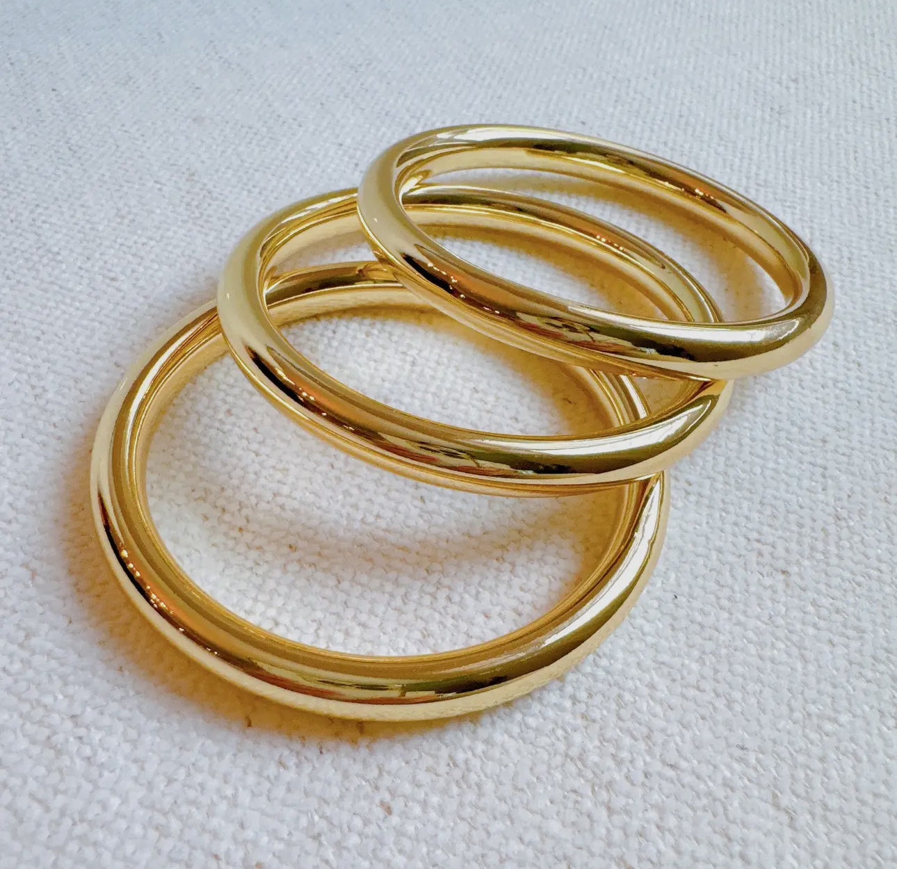 Gold Bangle Set