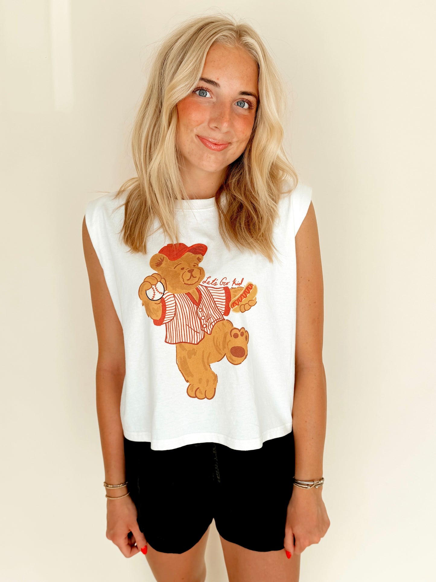 Baseball Teddy Tank