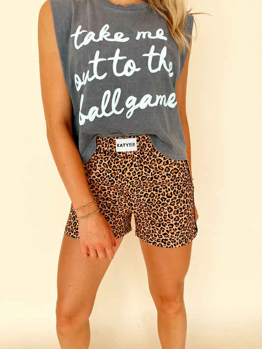 Brown Leopard Patterned Boxers