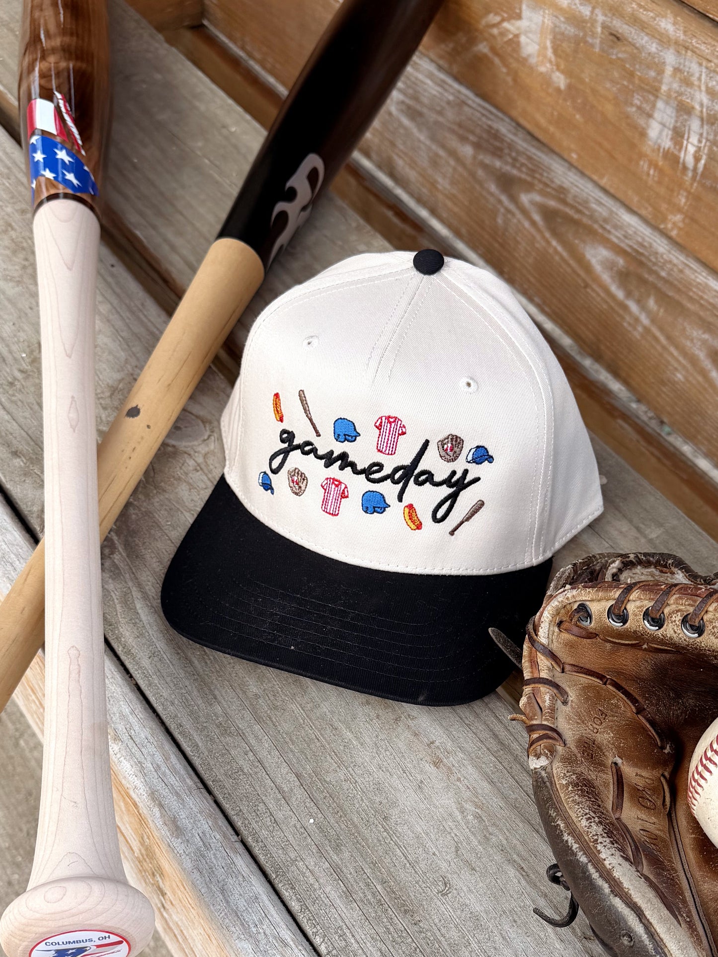 Gameday Baseball Doodles Trucker Hat