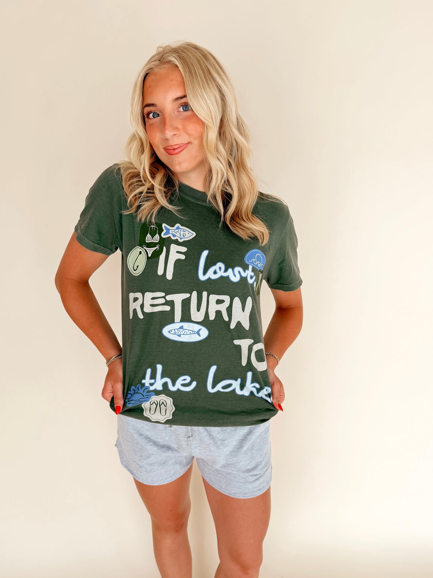 ‘If Lost Return to Lake’ Graphic Tee