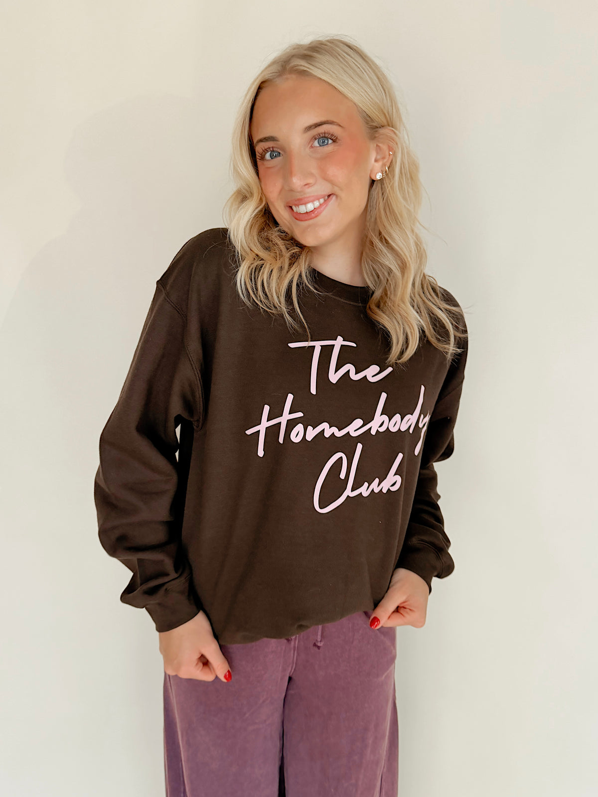 The Homebody Club Graphic Sweatshirt