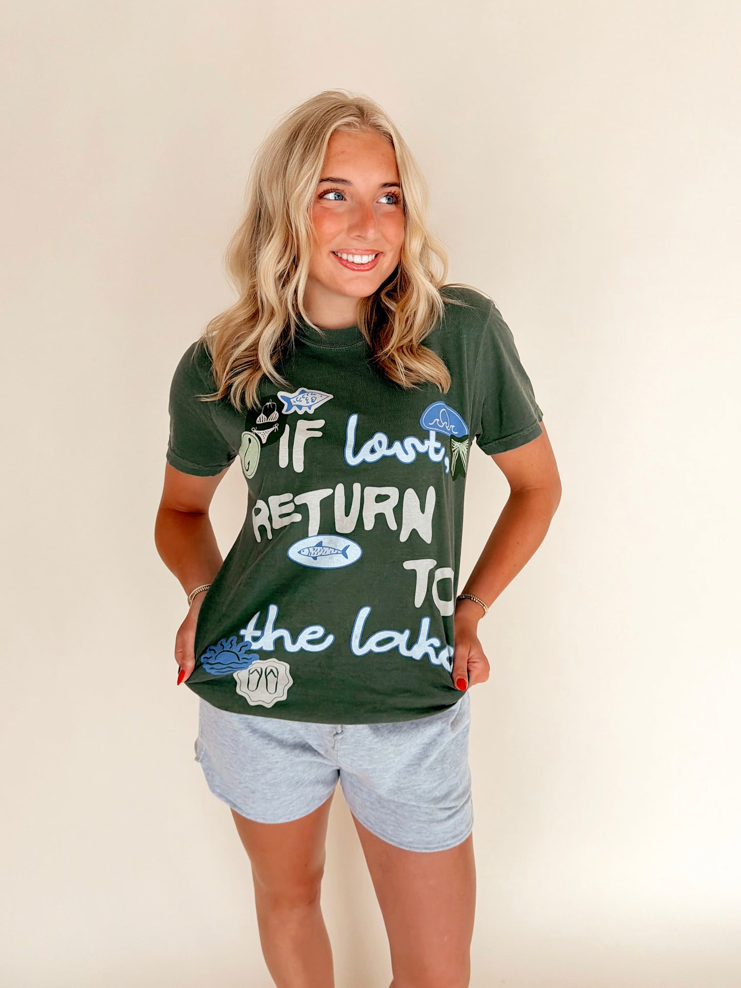 ‘If Lost Return to Lake’ Graphic Tee