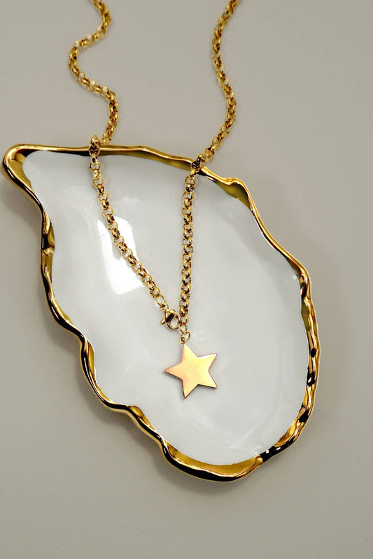 Gold Star Necklace