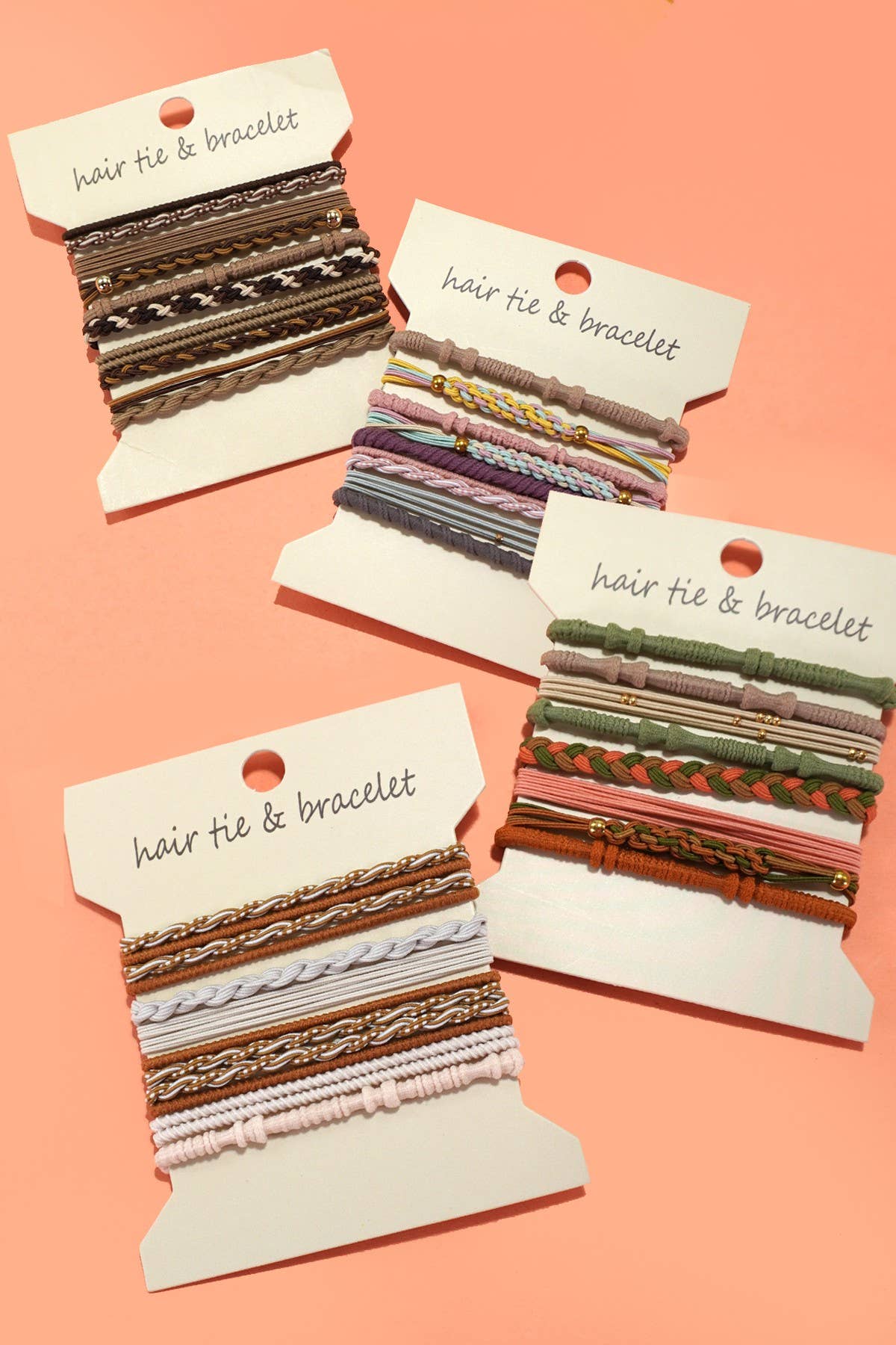 Dual Function Bracelet Hair Ties